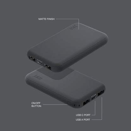 Juice Eco 2 Charge Power Bank – 5000mAh (Grey)