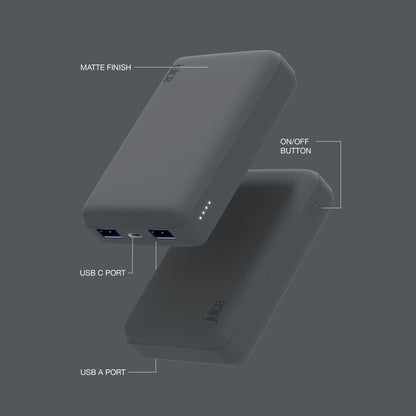 Juice Eco 3 Charge Power Bank – 10,000mAh (Grey)