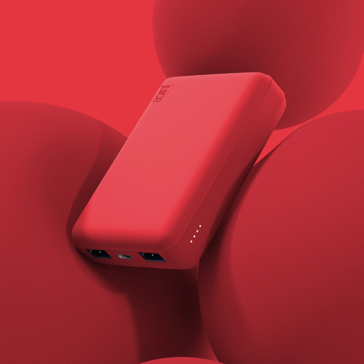 Juice Eco 3 Charge Power Bank – 10,000mAh (Red)