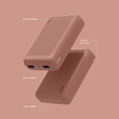 Juice Eco 3 Charge Power Bank – 10,000mAh (Rose Gold)