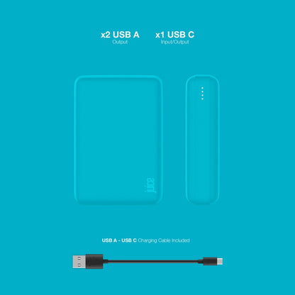 Juice Eco 3 Charge Power Bank – 10,000mAh (Teal)