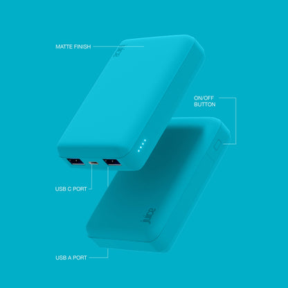 Juice Eco 3 Charge Power Bank – 10,000mAh (Teal)