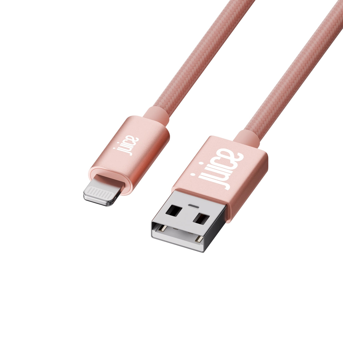 Juice Eco Apple Lightning Braided Charging Cable 2m