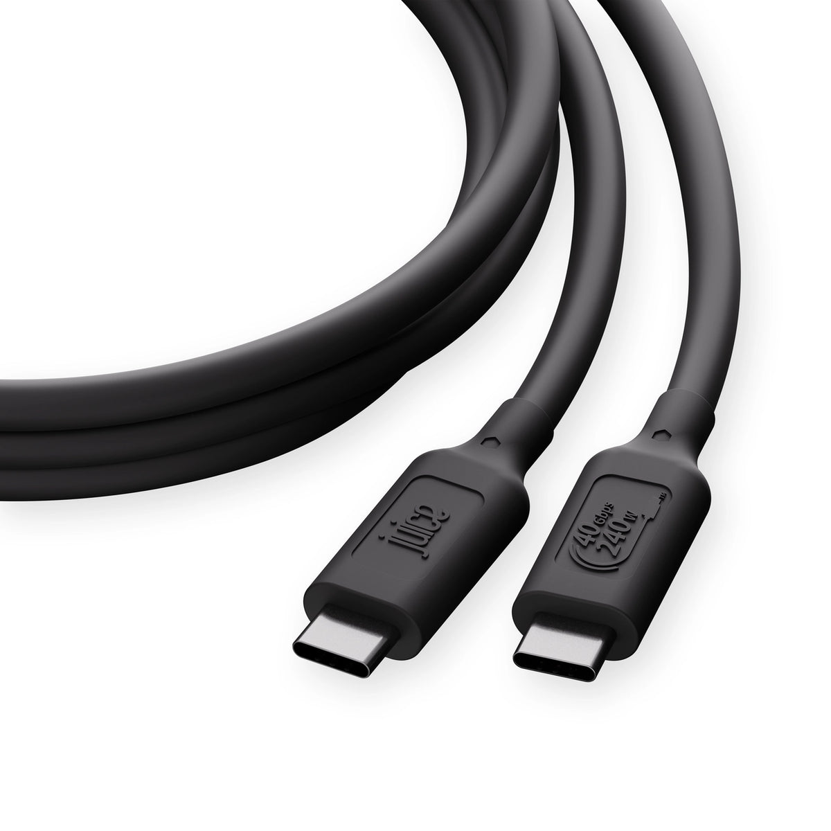 Juice USB4 Type-C To Type-C Charging and Display Cable 1m (Black)