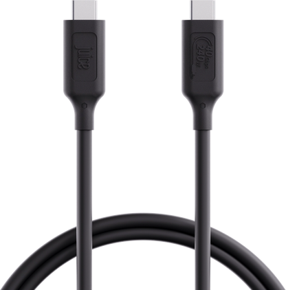 Juice USB4 Type-C To Type-C Charging and Display Cable 1m (Black)