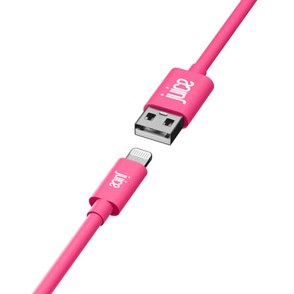 Juice Apple Lightning Charging Cable 3m (Pink)