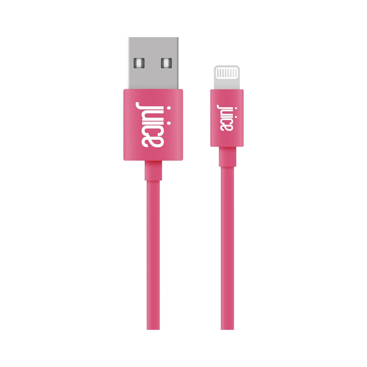 Juice Apple Lightning Charging Cable 3m (Pink)