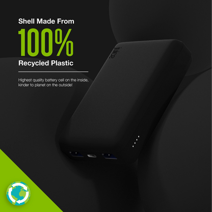 Juice Eco 3 Charge Power Bank – 10,000mAh (Black)