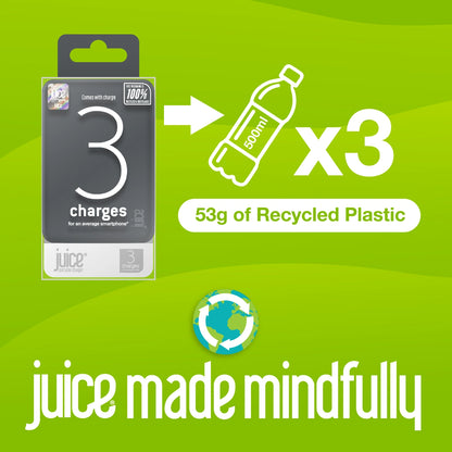 Juice Eco 3 Charge Power Bank – 10,000mAh (Grey)