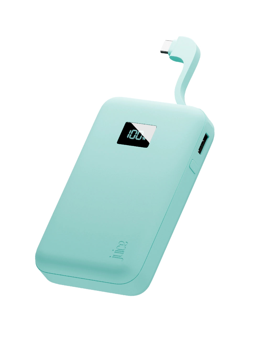 Juice Integrated 2 Charge Power Bank – 10,000mAh (Teal)