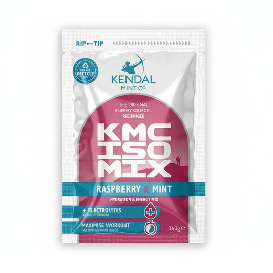 KMC ISO MIX +Electrolytes +DualCharge Carbs - Raspberry Mint [NEW 100% Recyclable]