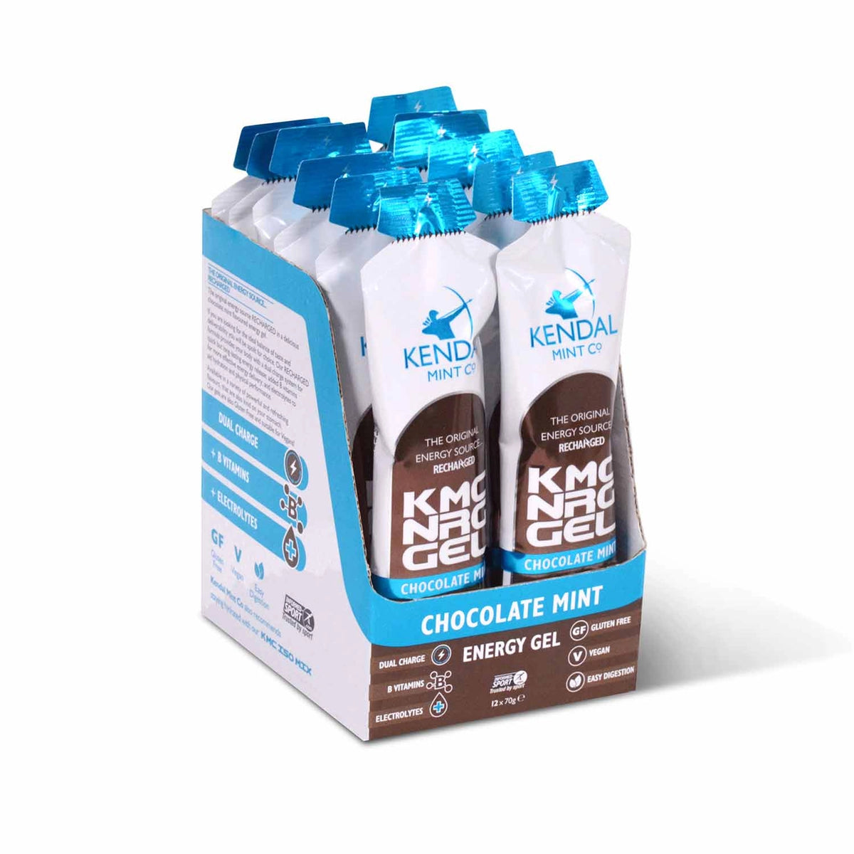 KMC NRG GEL Chocolate Mint Energy Gel 70g