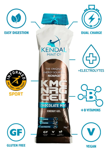 KMC NRG GEL Chocolate Mint Energy Gel 70g