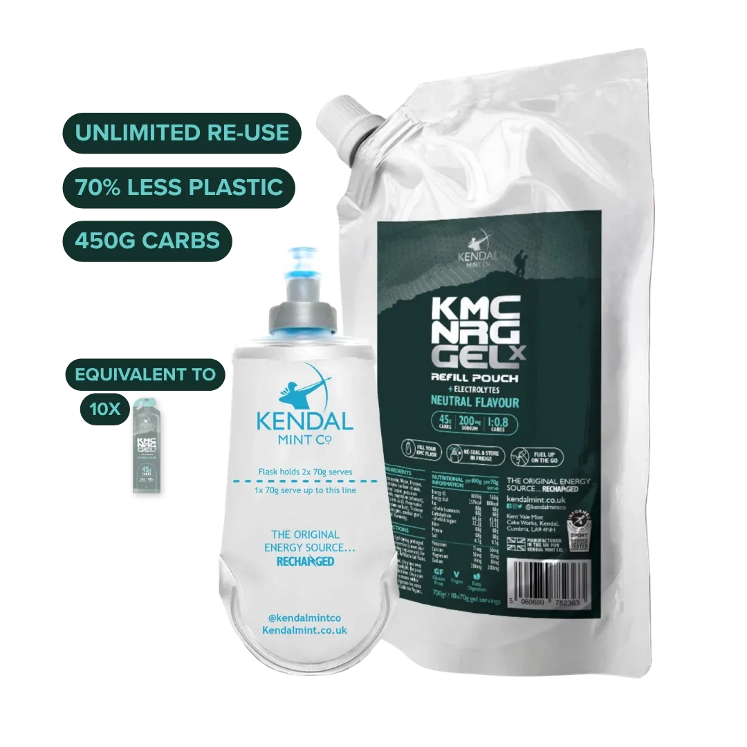 KMC NRG GEL X High-Carb Energy Gel Neutral Flavour (1kg Refill)
