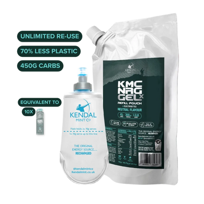 KMC NRG GEL X High-Carb Energy Gel Neutral Flavour (1kg Refill)