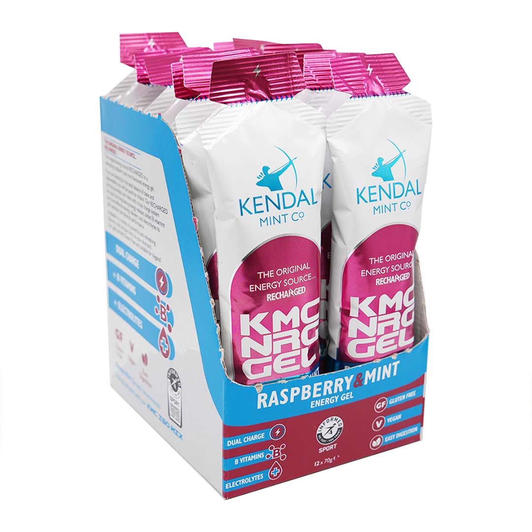 Kmc Energy Gel (Vegan): Raspberry & Mint Flavoured (70g)