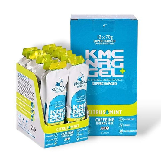 Kmc Nrg Gel+ Citrus & Mint Caffeine Energy Gel 70g (Supercharged)