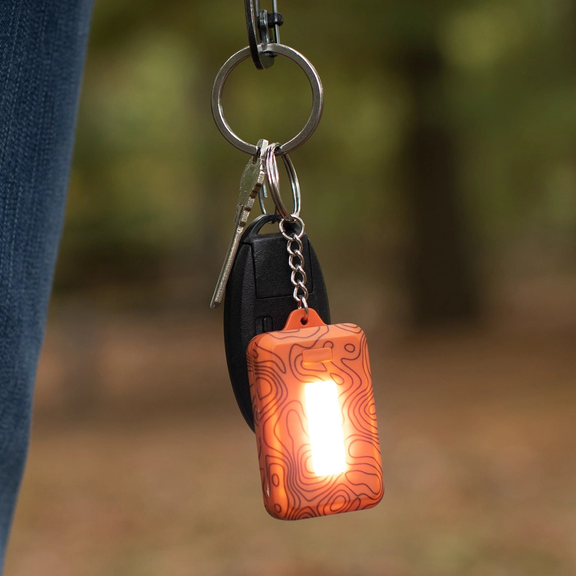 Led Keychain Mini Flashlight, 3 Light Settings