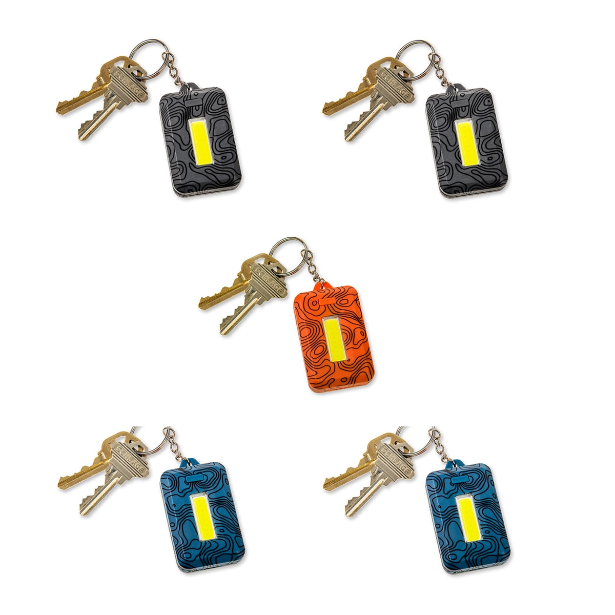 Led Keychain Mini Flashlight, 3 Light Settings