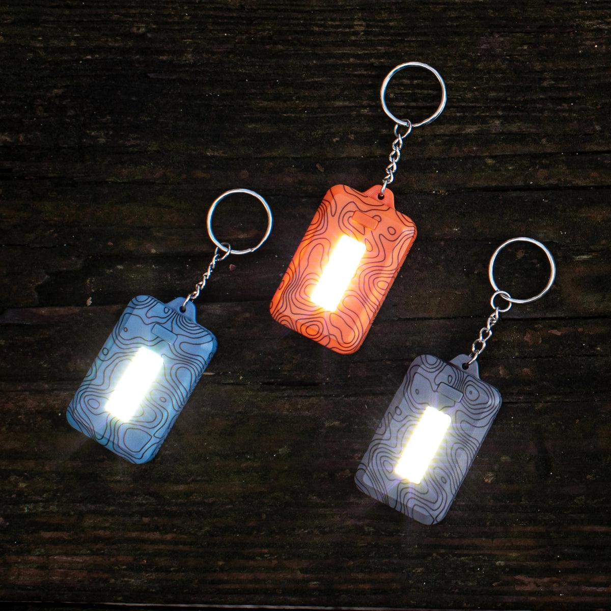 Led Keychain Mini Flashlight, 3 Light Settings