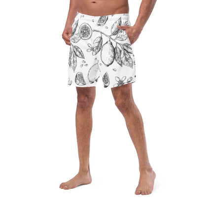 Men Swimming Shorts Design | Lemons Design Swimsuits