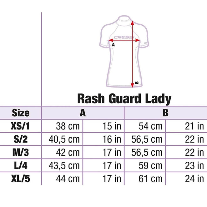 Long Sleeves Rashguard Lady | Cressi