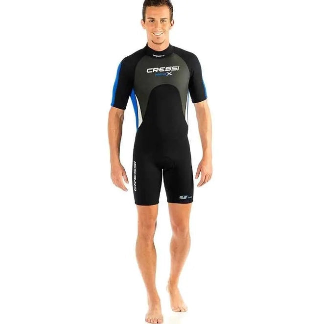 Med X Man Wetsuit | Cressi Men's Wetsuits Shorty 2.5 mm