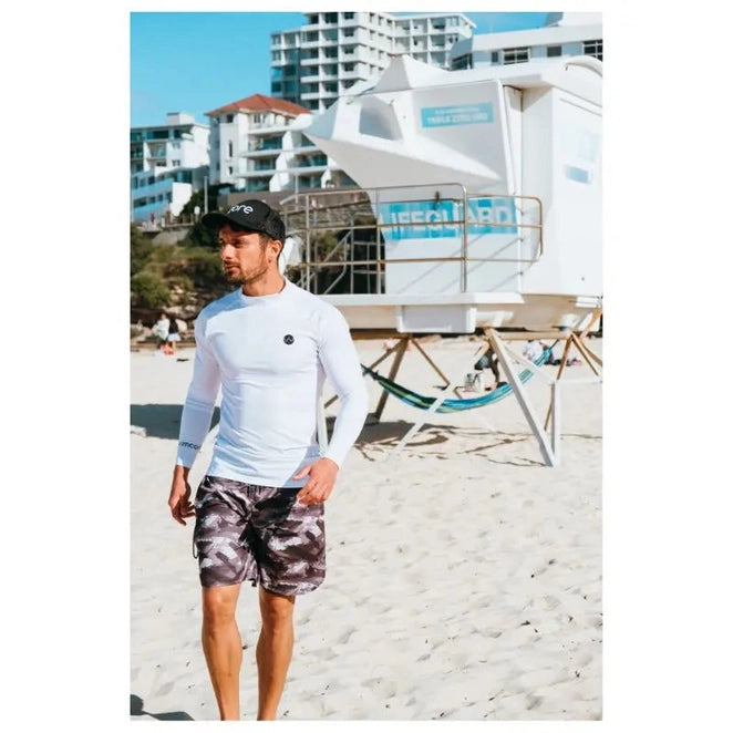 Mens Rash Guard Long Sleeve | Swimcore Men's Rash Guard