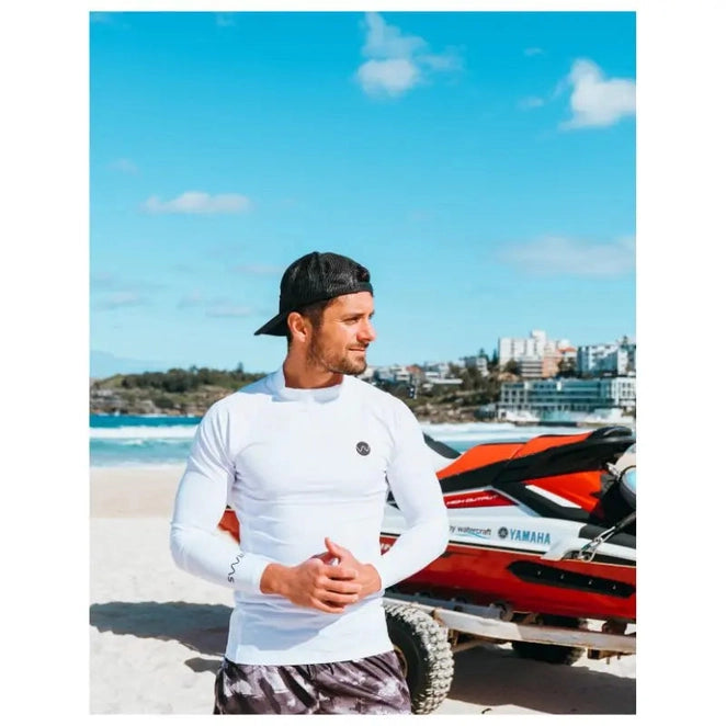 Mens Rash Guard Long Sleeve | Swimcore Men's Rash Guard