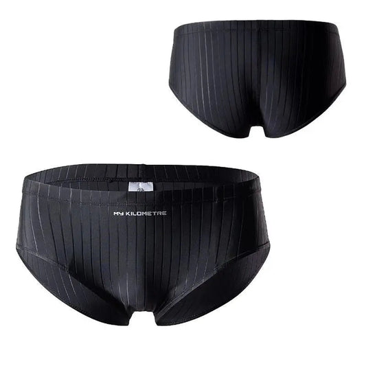 Mens Solid Swim Briefs | Sport Men Swimsuit Training