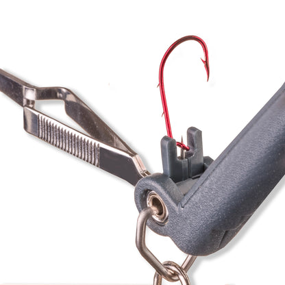 Multifunction Fishing Tool, Led Magnifier, Reverse Tweezers