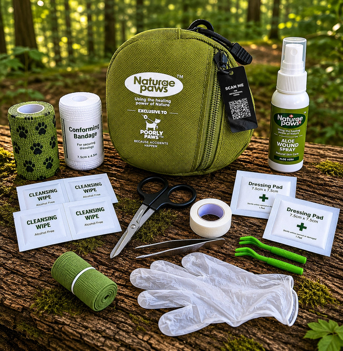 Naturae Paws Canine First Aid Kit