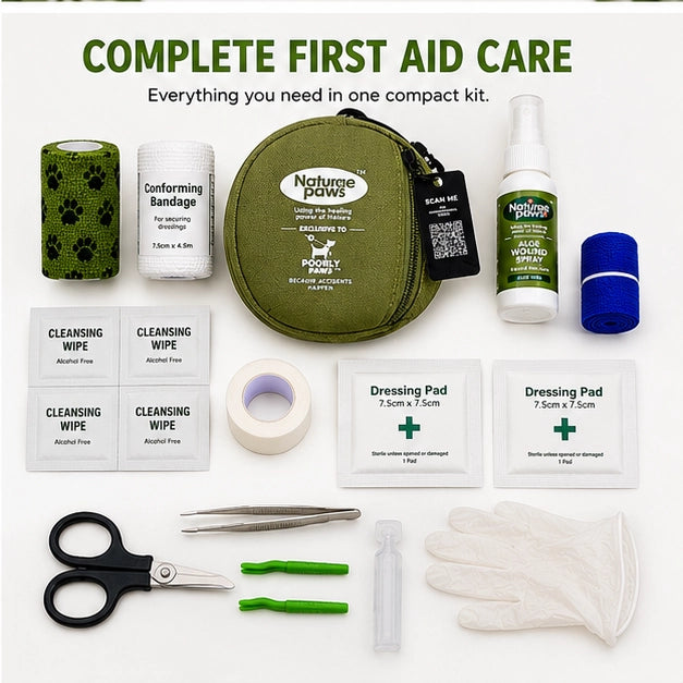 Naturae Paws Canine First Aid Kit