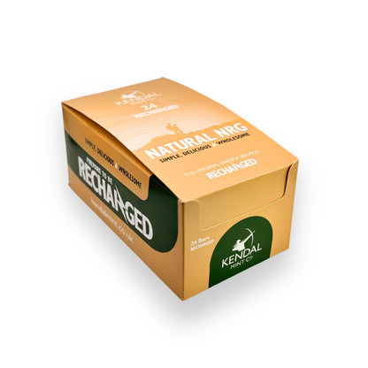 Natural Nrg: Rolled Oat Flapjack Energy Bar (Vegan)