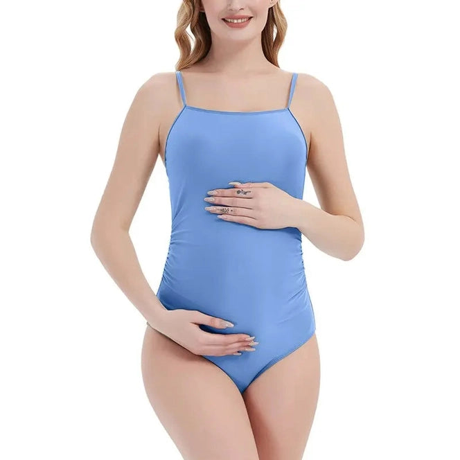 One Piece Pregnant Swimsuit | Maternity Swimwear