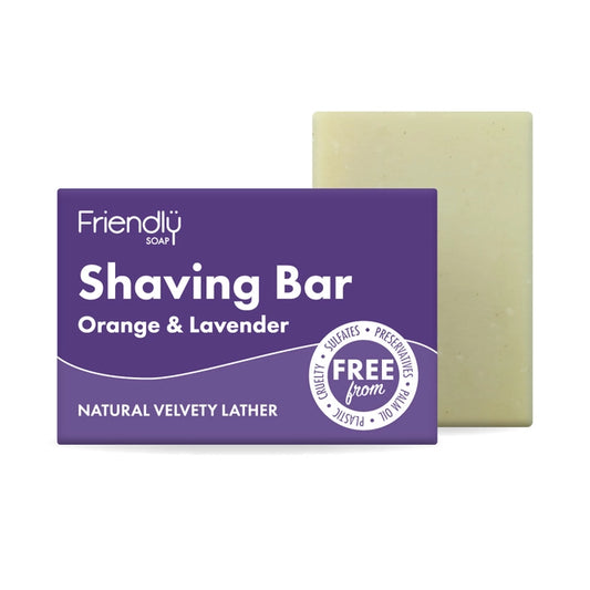 Orange & Lavender Shaving Bar - Eco Friendly