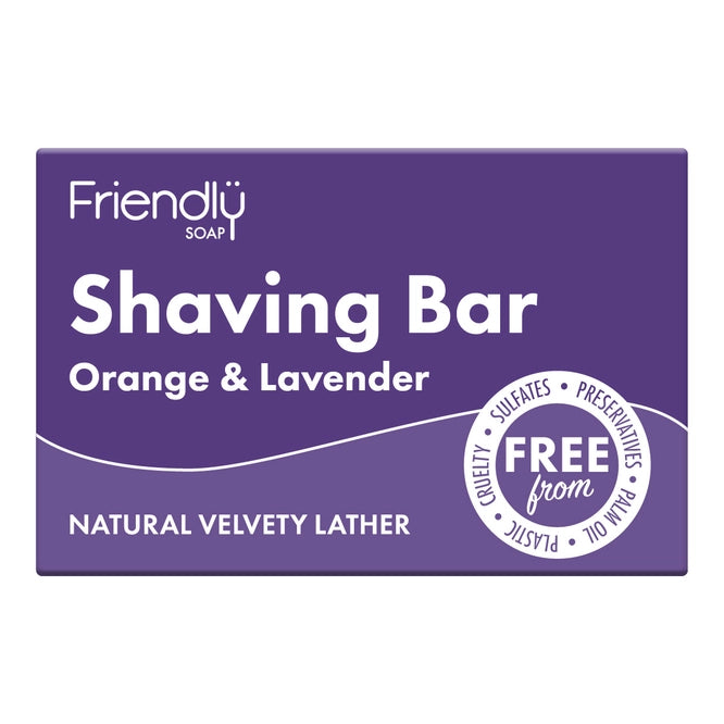 Orange & Lavender Shaving Bar - Eco Friendly