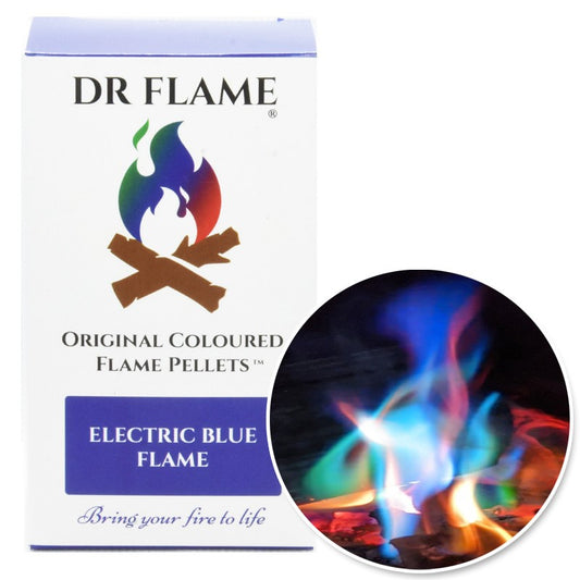 Original Colour Flame Pellets - Electric Blue