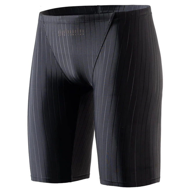 Plain Jammers | Endurance Solid Swimming Tights For Men