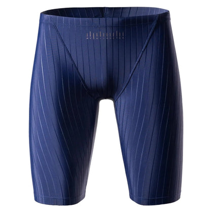 Plain Jammers | Endurance Solid Swimming Tights For Men