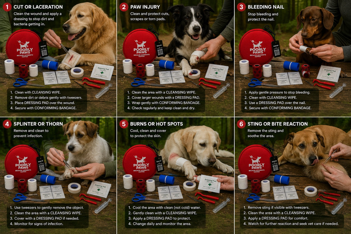 Poorly Paws First Aid Kit
