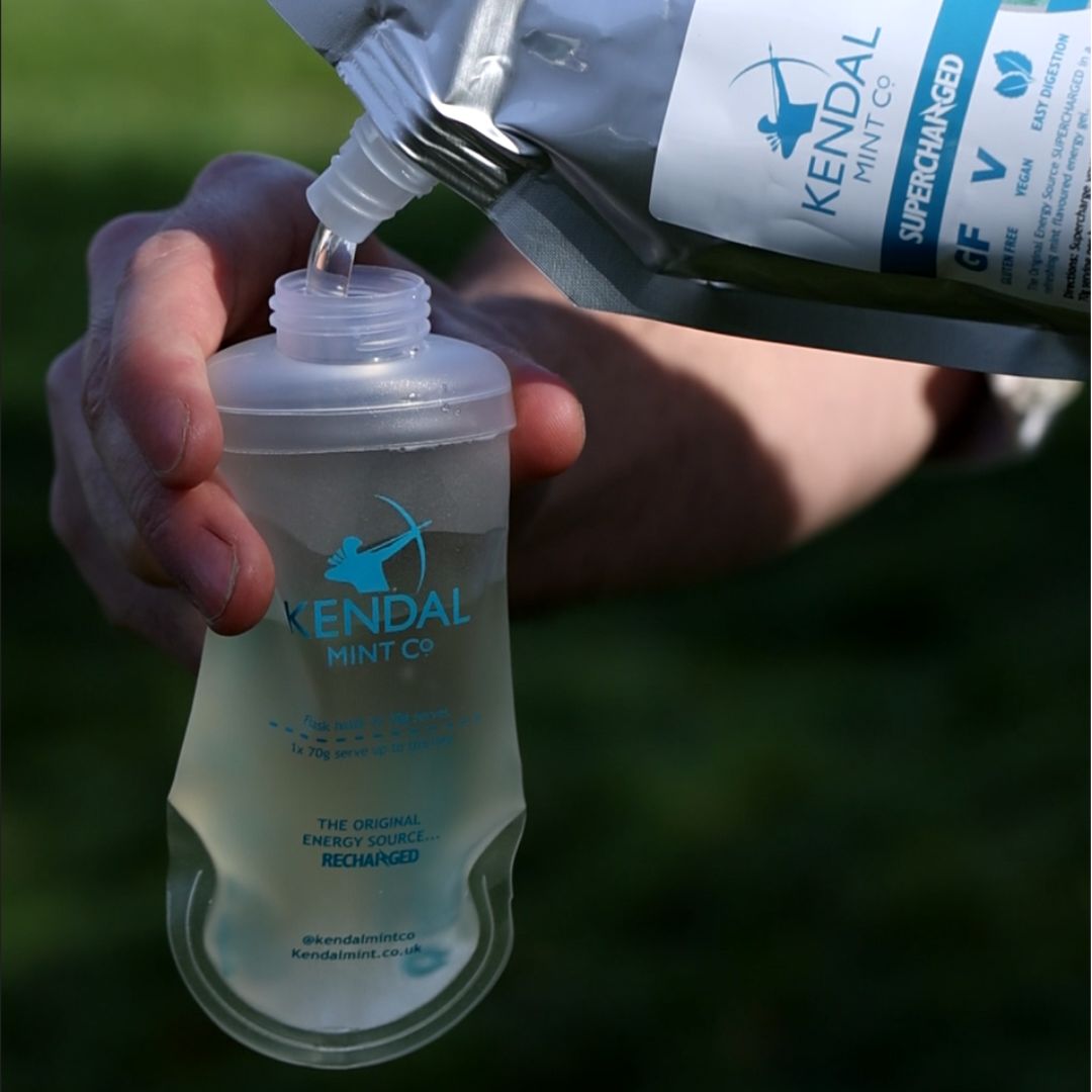 Refillable & Reusable Energy Gel Soft Flask 150ml - Upgraded Bite Valve For Kmc Nrg Gel