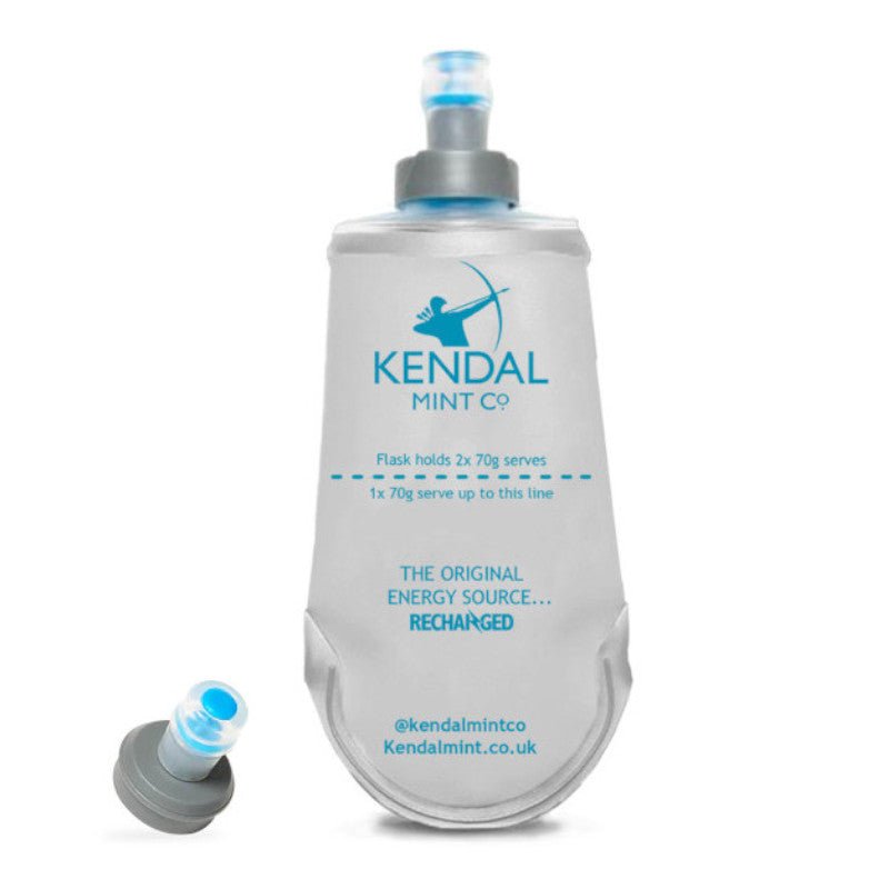 Refillable & Reusable Energy Gel Soft Flask 150ml - Upgraded Bite Valve For Kmc Nrg Gel