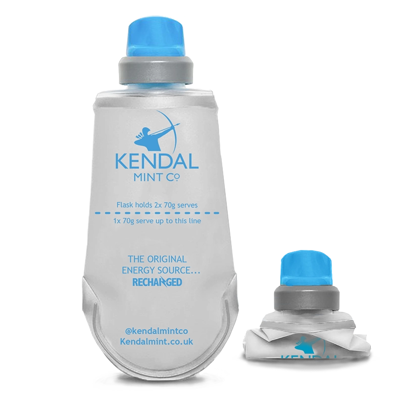 Refillable & Reusable Energy Gel Soft Flask 150ml - Upgraded Bite Valve For Kmc Nrg Gel