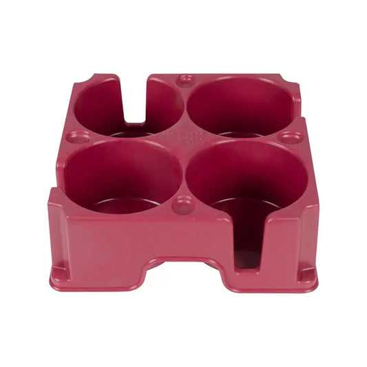 Red Tray For Carrying Mugs, Cups and Bottles