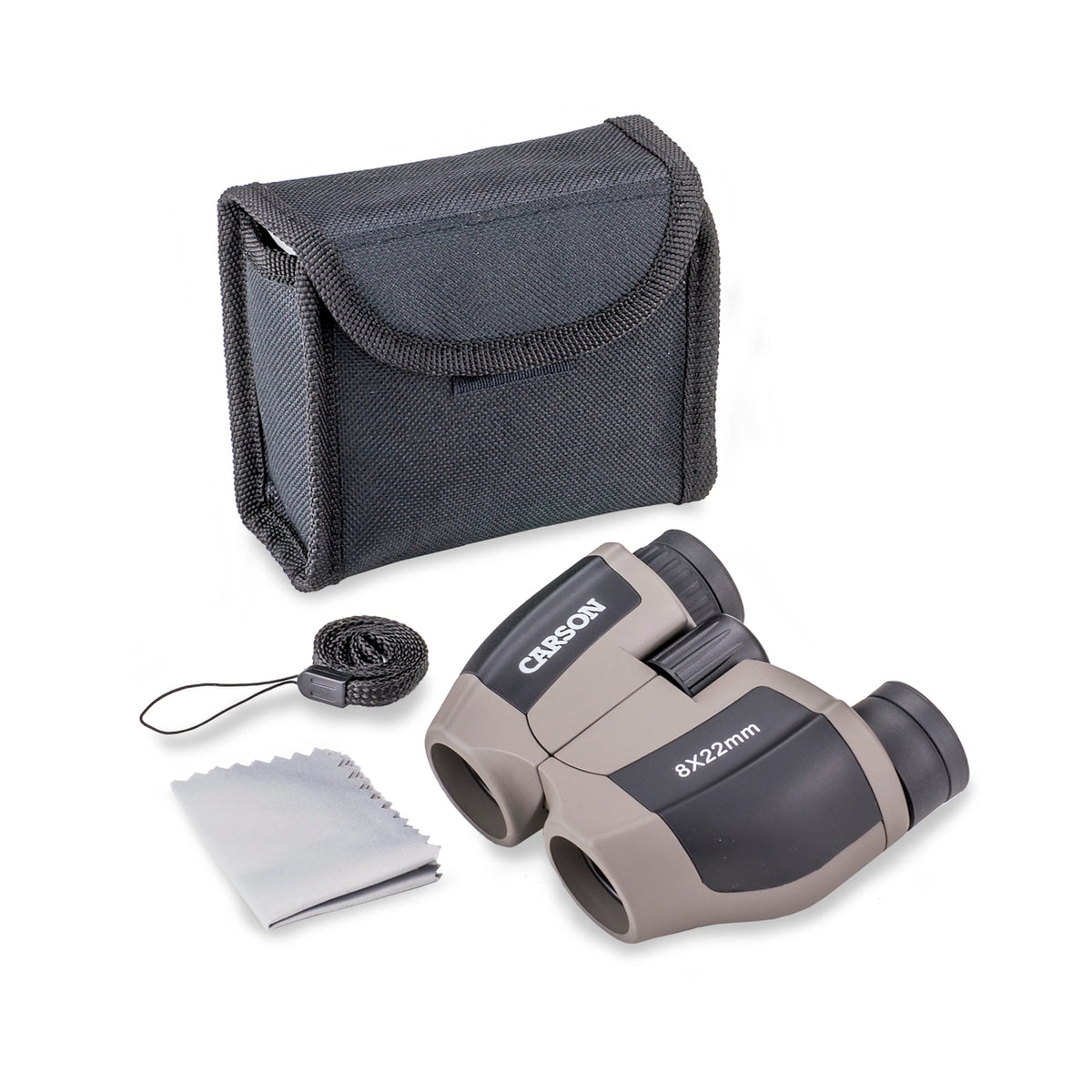 Scout™ 8x 22mm Compact Porro Prism, Lightweight Binoculars