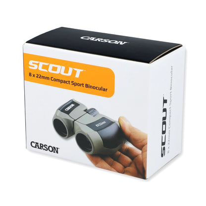 Scout™ 8x 22mm Compact Porro Prism, Lightweight Binoculars