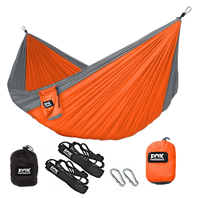 Single Hammock - Grey Orange