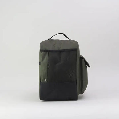 Petit sac à chaussures de marche vert