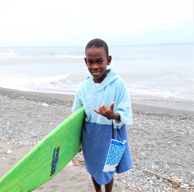 The Beautiful Wave-Hawaii Maxi Beach Poncho & Changing Robe